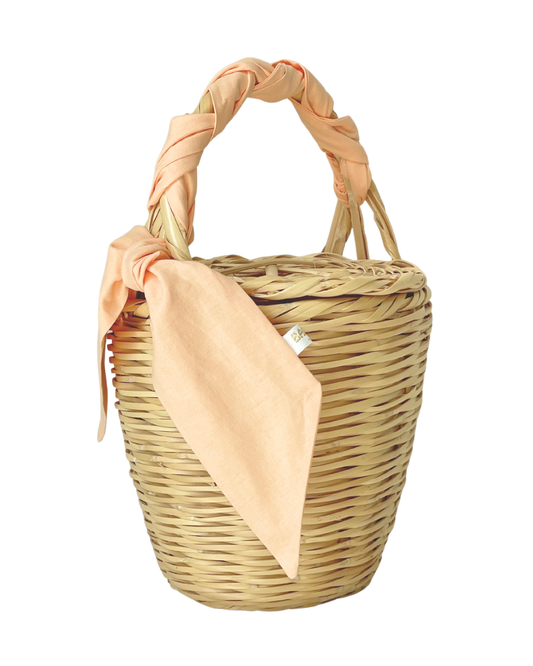 Birkin Basket | Pastel Peach