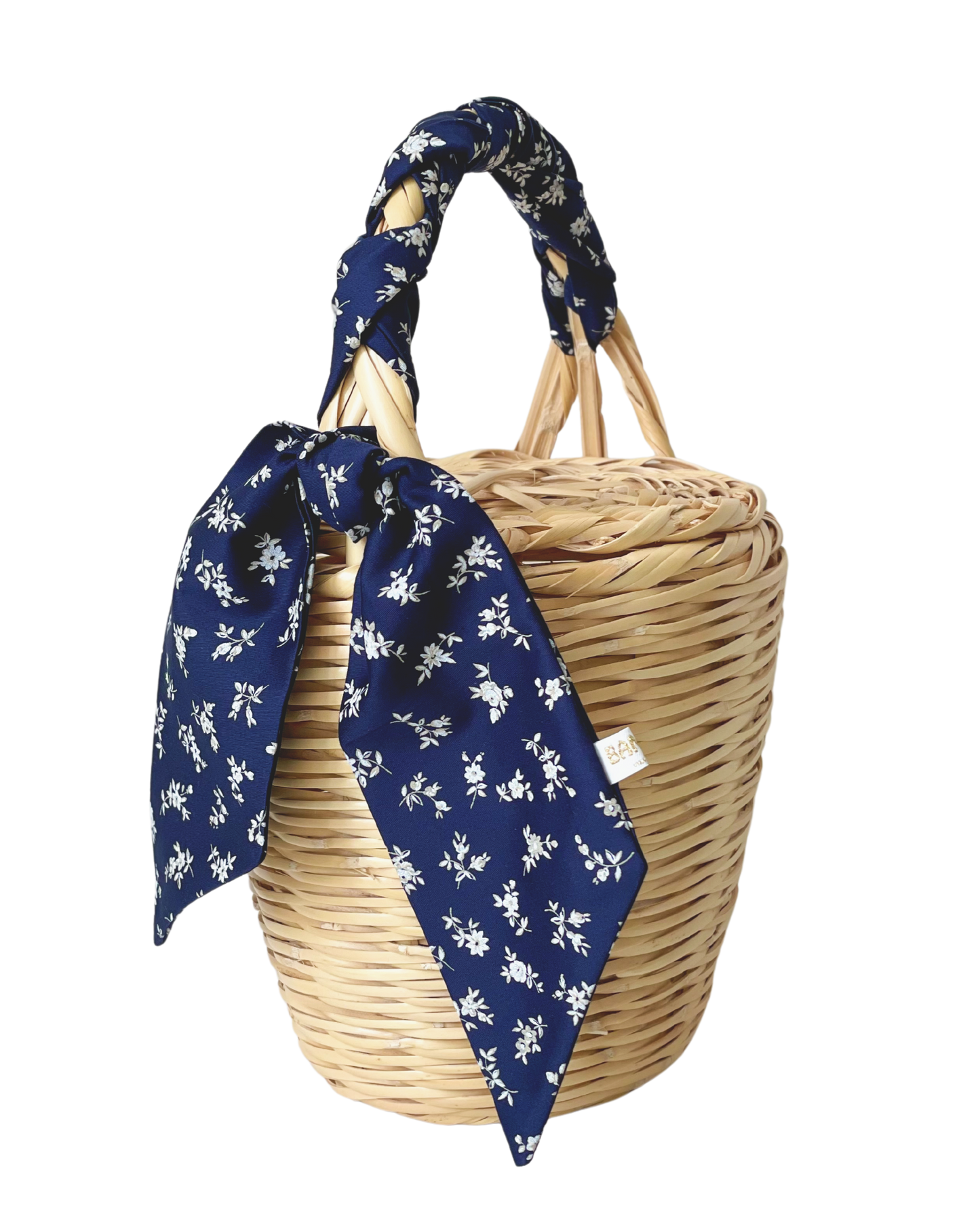 Birkin Basket | Blue Rose