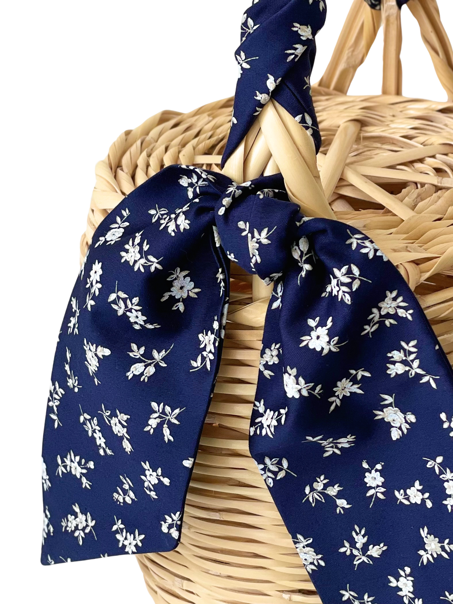 Birkin Basket | Blue Rose