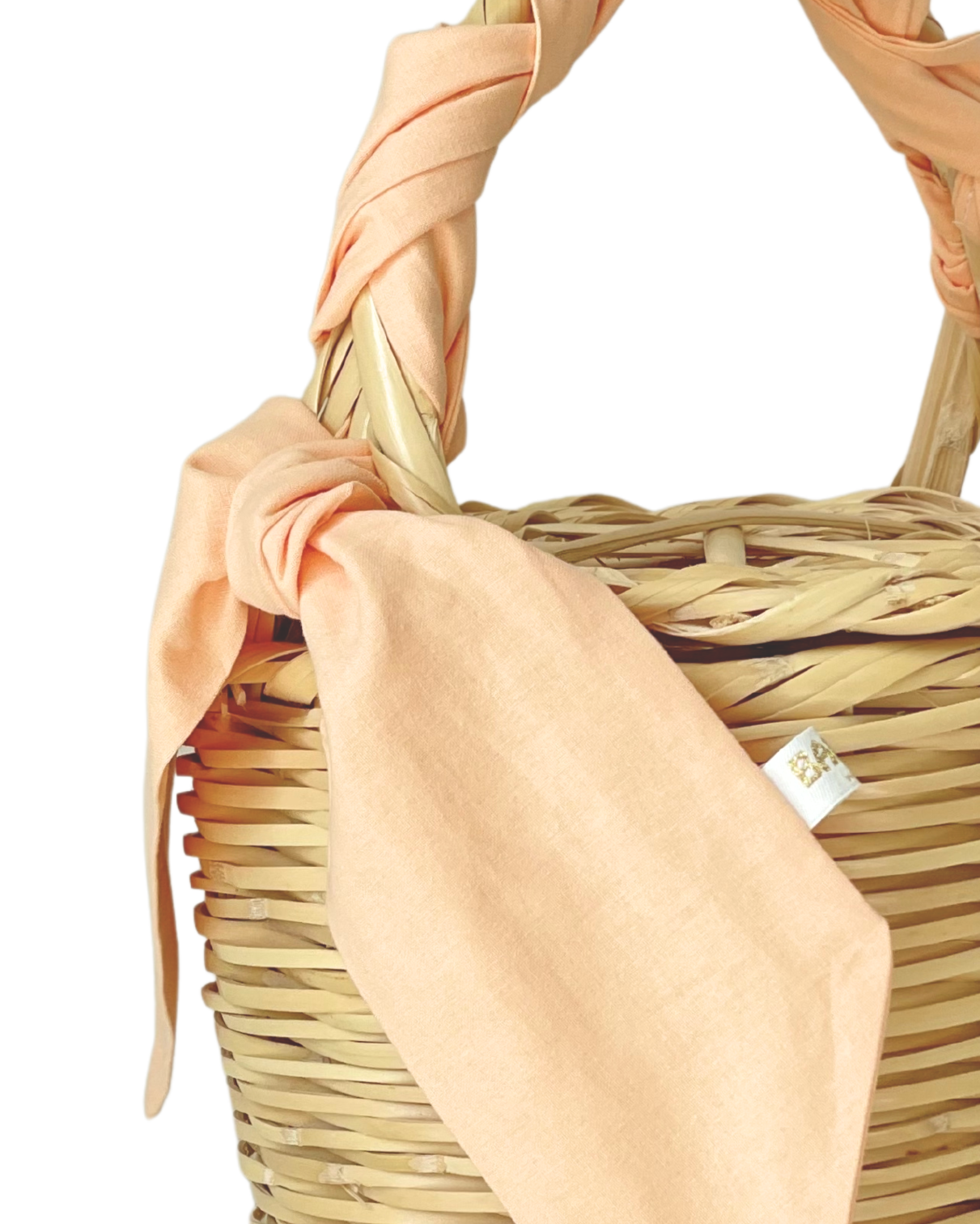 Birkin Basket | Pastel Peach