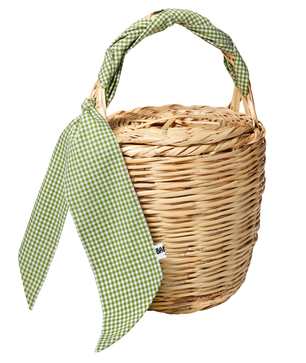 Birkin Basket | Check Green
