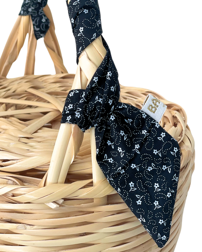 Birkin Basket | Midnight Bloom Petite