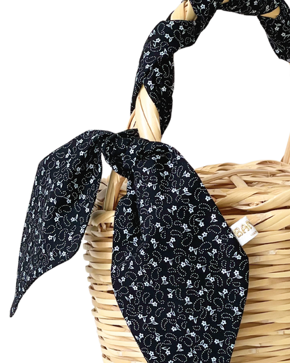 Birkin Basket | Midnight Bloom