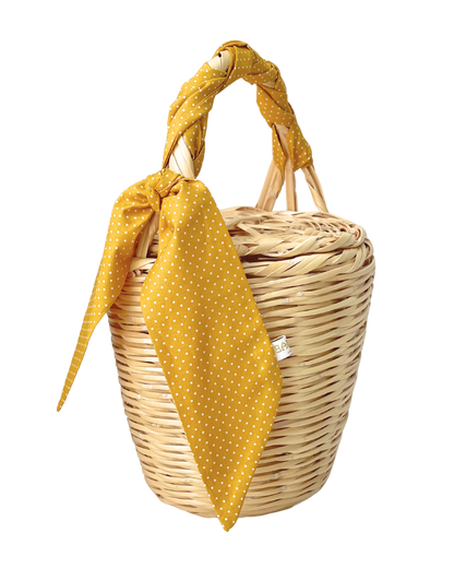 Birkin Basket | Sunshine Dots