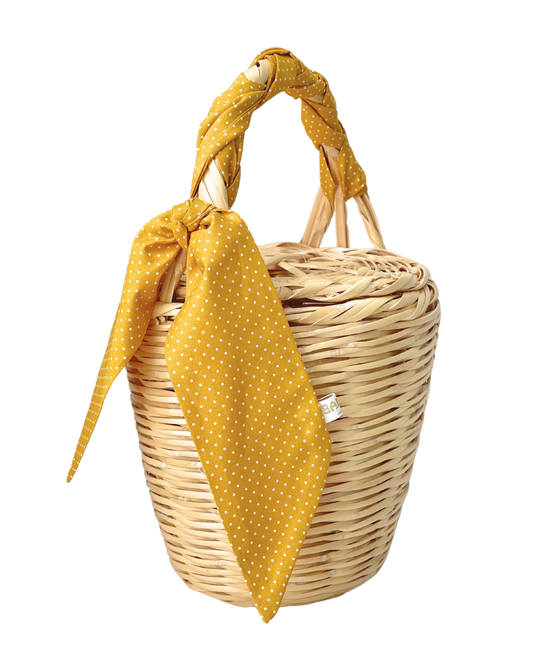 Birkin Basket | Sunshine Dots
