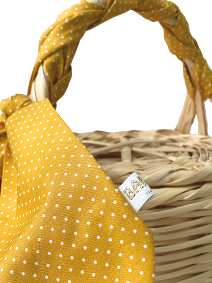 Birkin Basket | Sunshine Dots