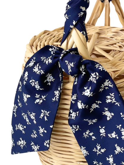 Birkin Basket | Blue Rose