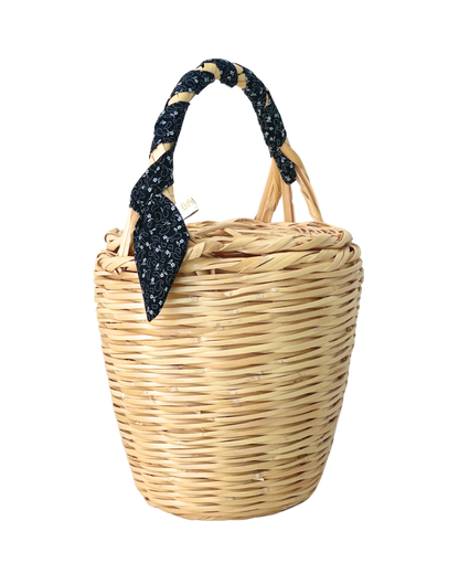 Birkin Basket | Midnight Bloom Petite