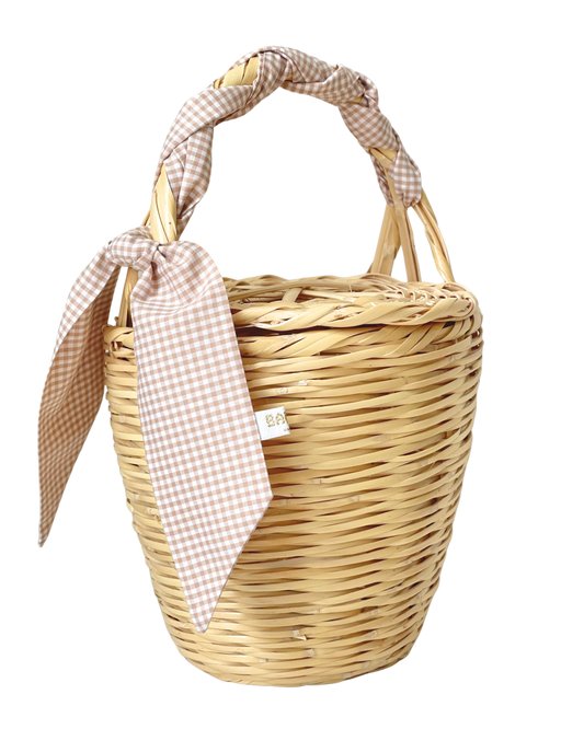 Birkin Basket | Check Beige