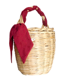 Bangs Birkin Basket | French Broderie Rose