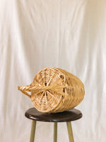 Bangs Birkin Basket | French Broderie Rose