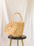 Bangs Birkin Basket | French Broderie Rose