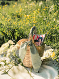 Bangs Birkin Basket | Check Green
